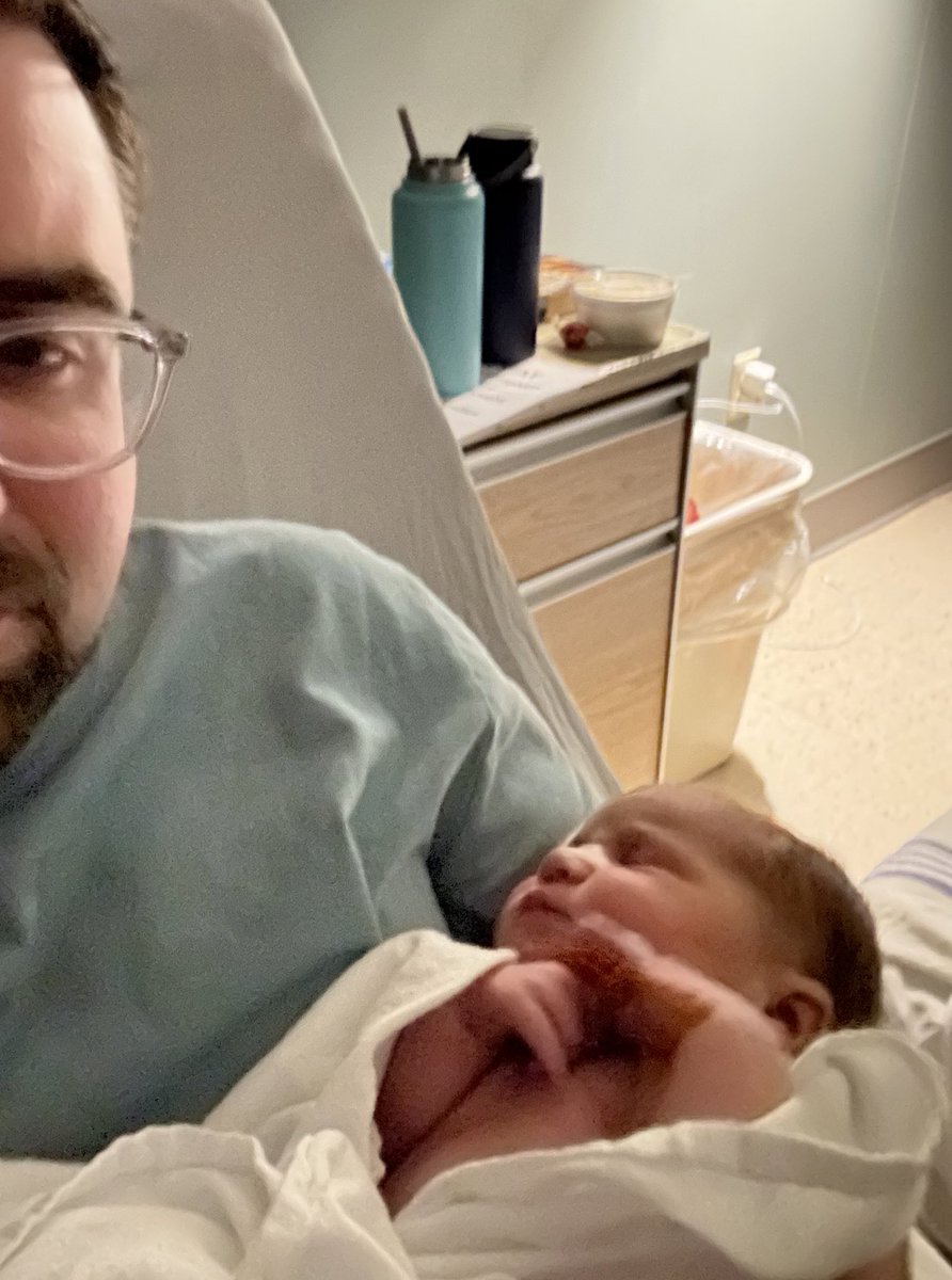 Sitting in the hospital with our firstborn listening to <a href="/OdarioWilliams/">ODARIO</a> on <a href="/CBCAfterdark/">Afterdark on CBC Music</a>. Life is good. Charlotte is a new fan!
