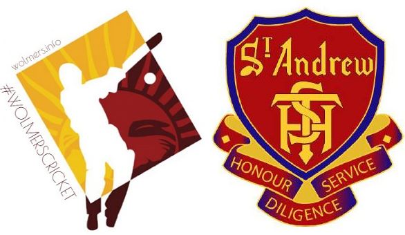 wolmersdotinfo's tweet photo. Match 3 - Round 2
March 22, 2023
Wolmer's Boys win by 5 wickets
#STATHS (102) v #WOLMERSCRICKET (105/5)
Matthew Aljoe, 5/11
Nicoli McKenzie, 2/0
Omari Wedderburn, 2/37
Jordan Johnson, 47
Corey Hinds, 28 https://t.co/lVCuejJLcZ