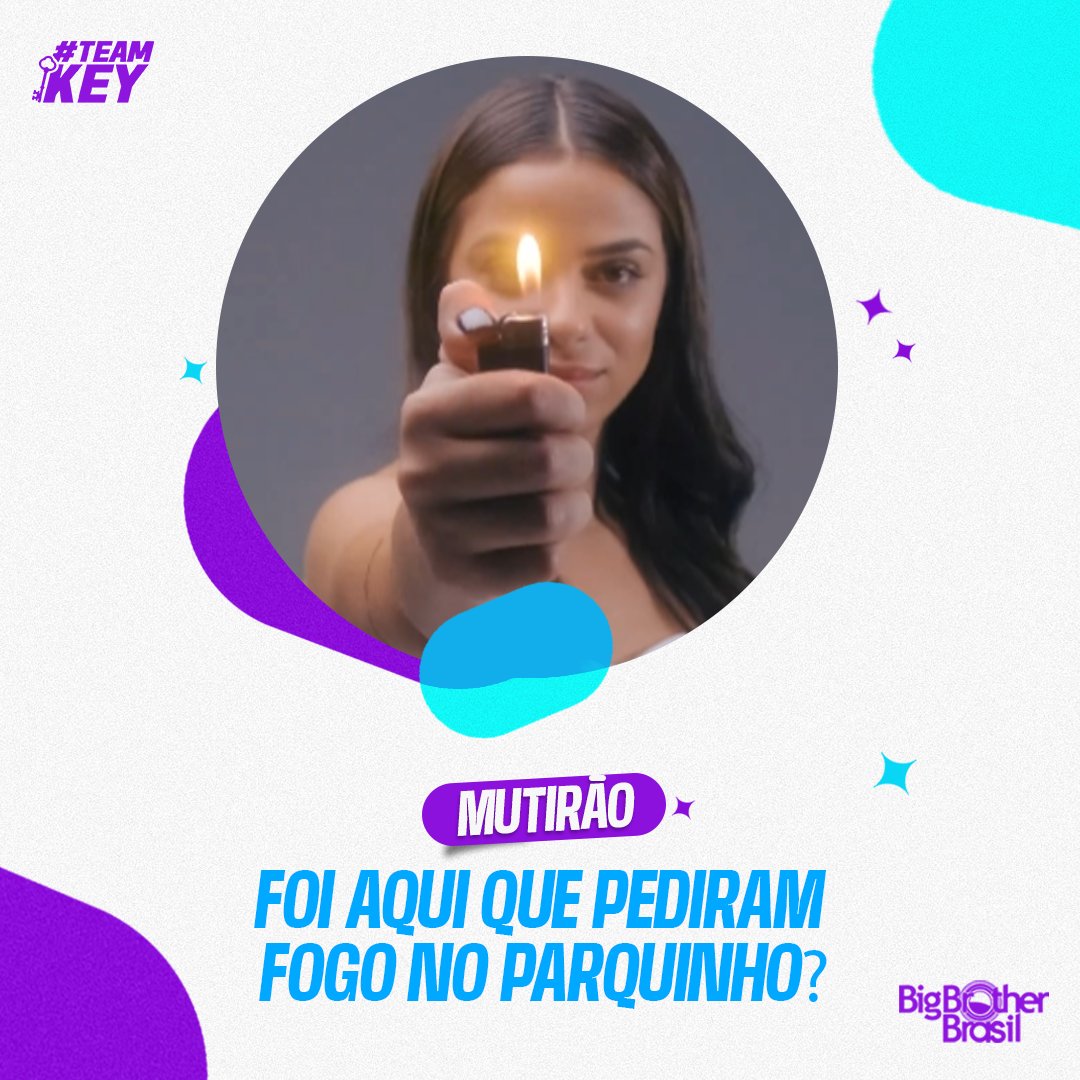 keyalvesoficial's tweet image. 🔑 MUTIRÃO “FOI AQUI QUE PEDIRAM FOGO NO PARQUINHO?” INICIADO 🔑

📌 A CADA 30 VOTOS, DEPOSITE UM EMOJI OU UMA LETRA AQUI.

🎯 META: 1 MIL comentários.

⏰ ENCERRA ÀS 02h00.

🚨 O VOTO é pra VOLTAR, portanto votem na KEY!

👩🏻‍💻 gshow.globo.com/realities/bbb/…

#VoltaKey #BBB23 #TeamKey