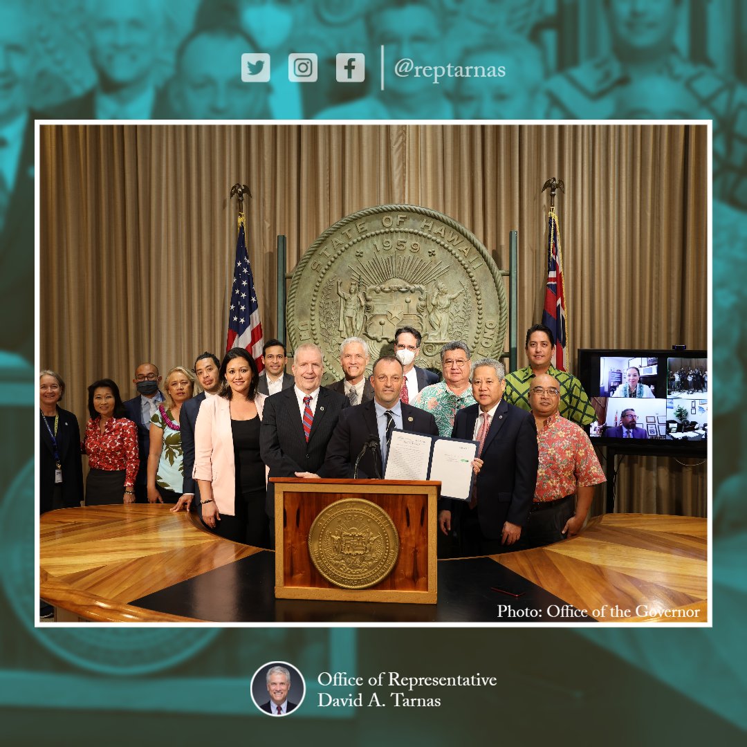 reptarnas's tweet photo. Today, I am pleased to announce that SB36 has been signed into law as Act 1 by Governor Josh Green today. https://t.co/eb72ZpPq9p