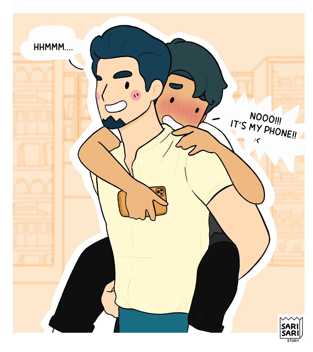 SarisariStory's tweet photo. Hmmm sure… 🤭

Read SariSari Story (English version)
on WEBTOON! https://t.co/huZC8g9Cha https://t.co/JBTd8OQ5nD