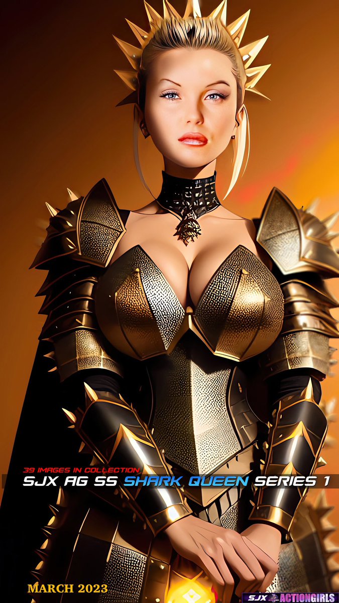 NEW, March 22nd, 2023. Just added for Actiongirls Members 42 exclusive art images & 1 Movie Short in SJX Actiongirls Silvia the Saint Shark 🦈 Queen series 1. Collect now In 6K Quality From the AGAT timeline these gorgeous beautiful art images by SJX join Actiongirls.com