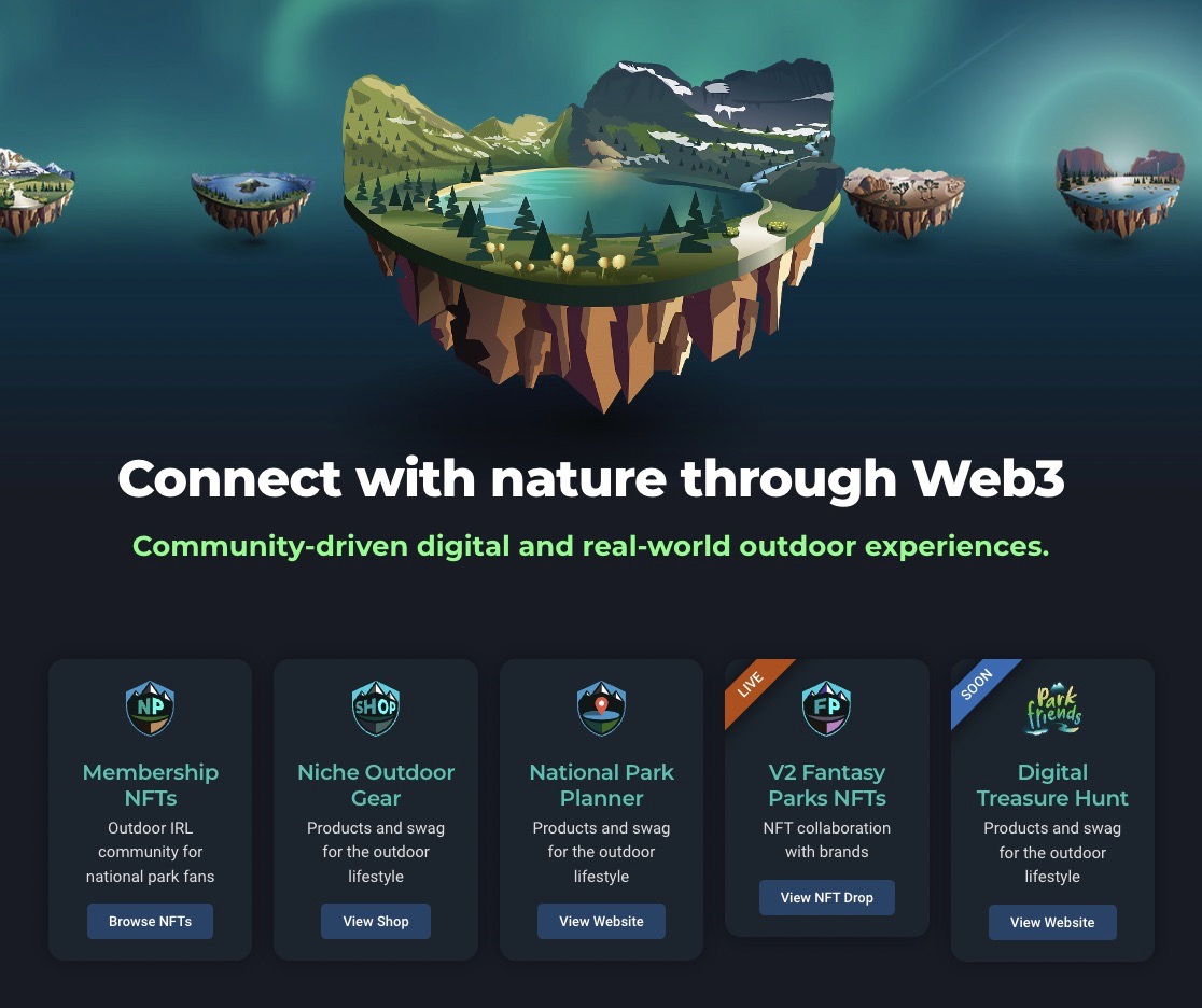 natparksnft's tweet photo. With DAYS until our V2 #NFTCollection, it's important to know we're not an unproven project.

🌎We're building a digital ecosystem for EVERY person that touches grass in the outdoors.

👇Read the full thread, or take the shortcut:
https://t.co/HLGwsISoXt
Keep reading...
 
1/7 https://t.co/srJkrMEl7n