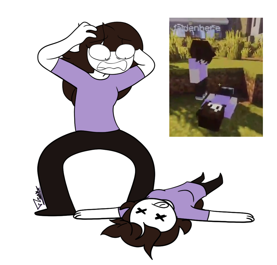 Jaiden Animations QSMP salutarym_7 - Illustrations ART street