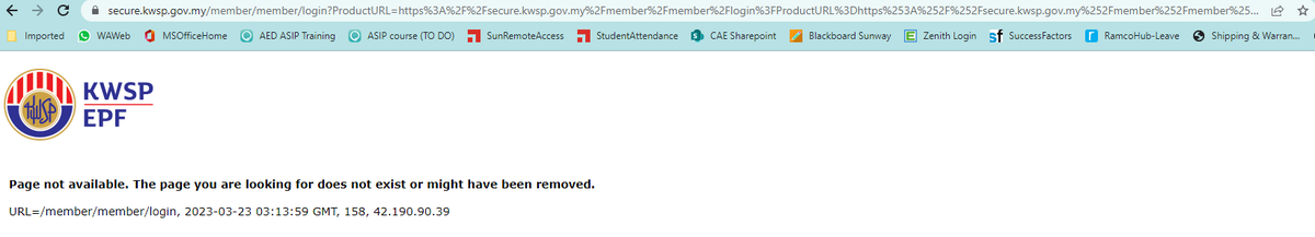 meiteoh's tweet photo. @KWSPMalaysia what's up with your i-Akaun login? Hm. https://t.co/ieSf6xDvw7