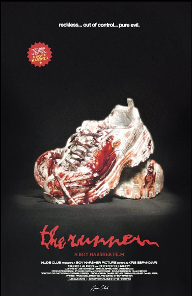 HorrorHabitBlog's tweet photo. The Runner (short horror film, 2022). This is possibly a 40 minute music video. Or it could be a sharp art house film that not everyone will understand. Or, still, it could be just a very creative look into madness, monsters, and music. And I Love it! 
https://t.co/XjrT5xminU https://t.co/H1E7ze0lX4