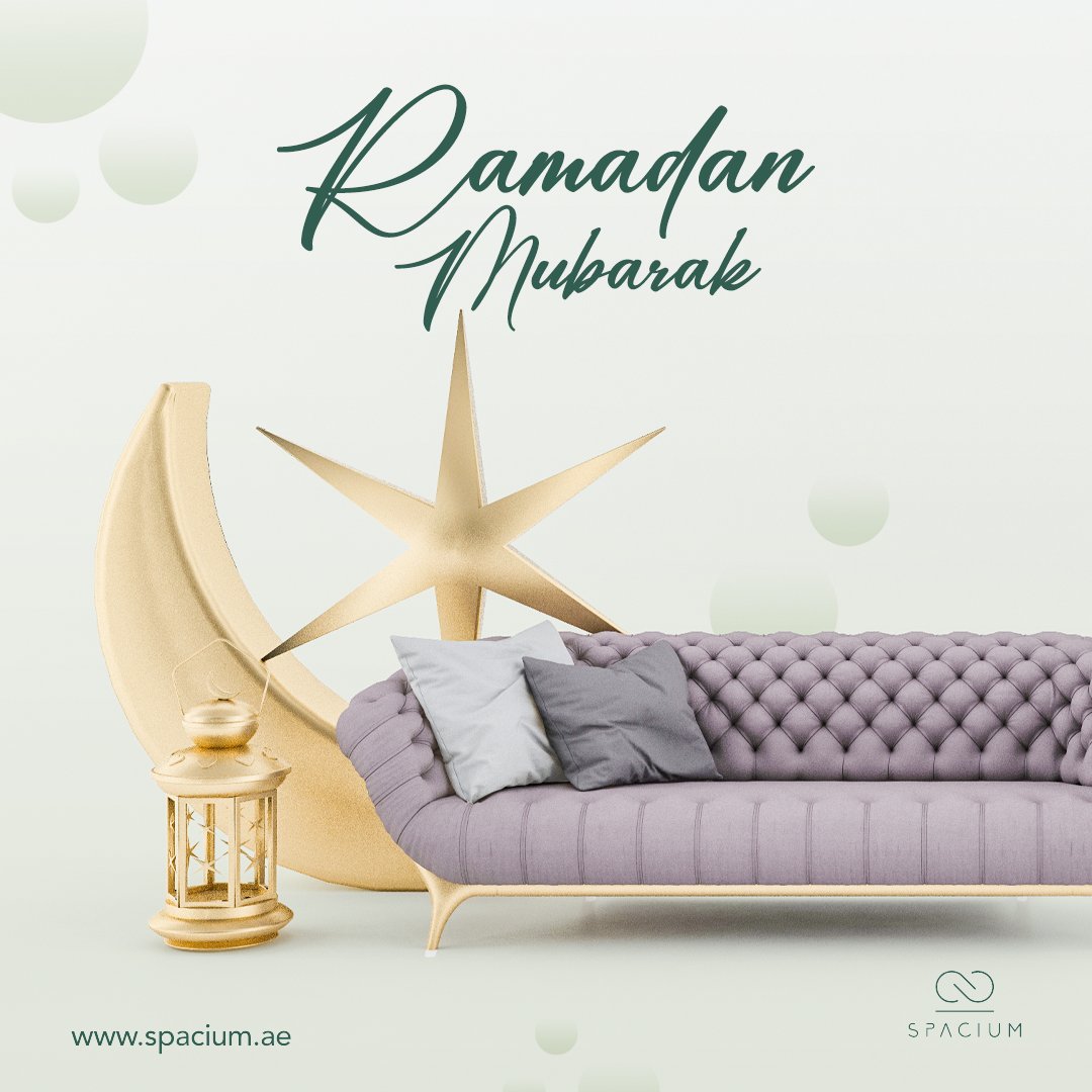 Let us commence a month of blessings and forgiveness that ends in harmony. Ramadan Mubarak to you all.
#ramadan #ramadanwishes #ramadanmubarak #furniture #furnituredesigns #spacium #uae #abudhabi #design #ideas
