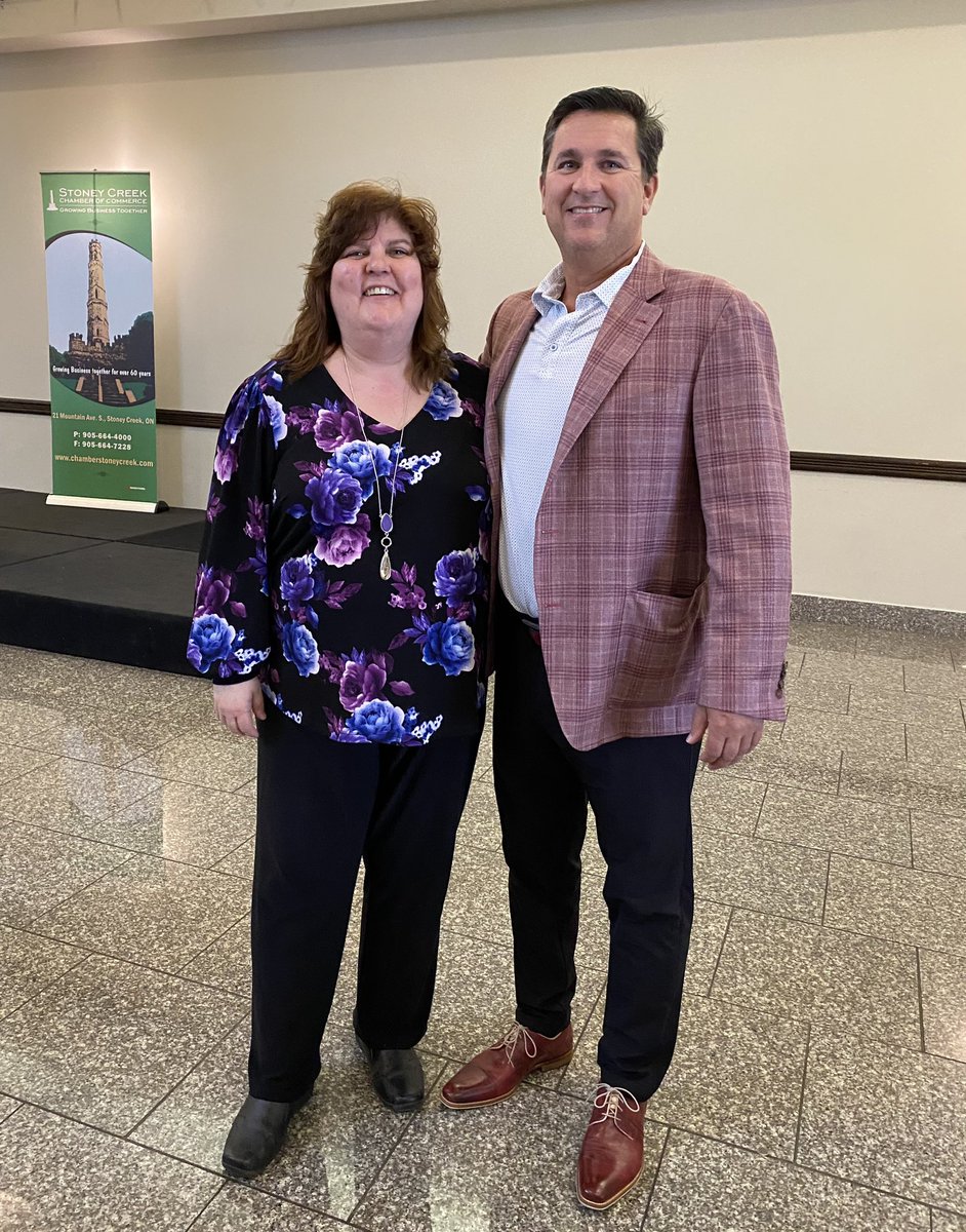 hallmfgconsult's tweet photo. Happy to attend @CCStoneyCreek Game Changers luncheon today with @ronfoxcroft and @DaveFoxcroft of @fox40whistle!!! “Pick a good mentor” and “surround yourself with smart people” were 2 fantastic takeaways!! @burlingtoncofc https://t.co/B7ioAXXrvD