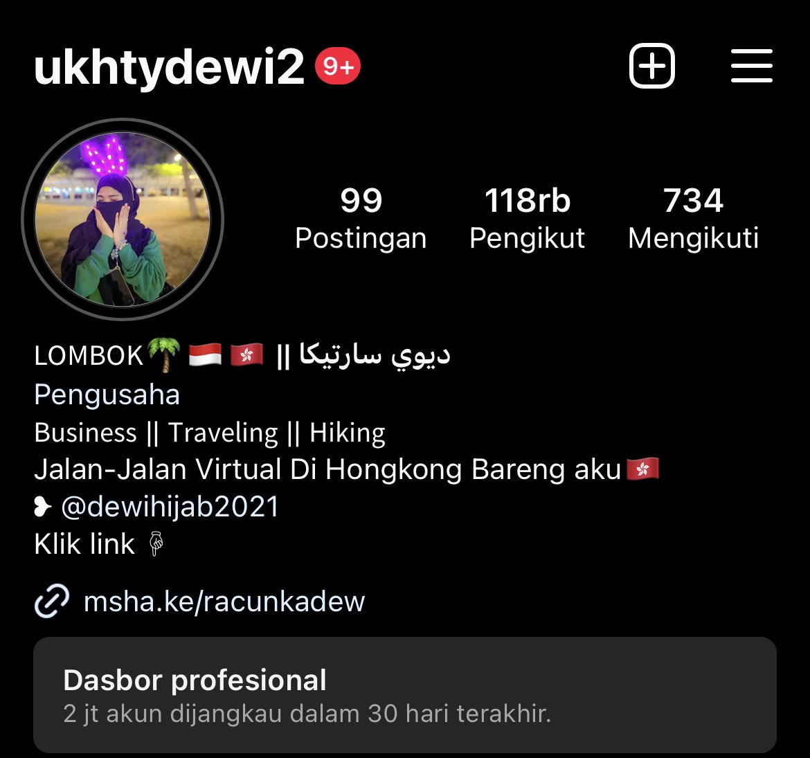Ukhtydewi2's tweet photo. Instagram rame terus keknya , pada nyari Apaan sih 😂 https://t.co/PIObhwhrmO