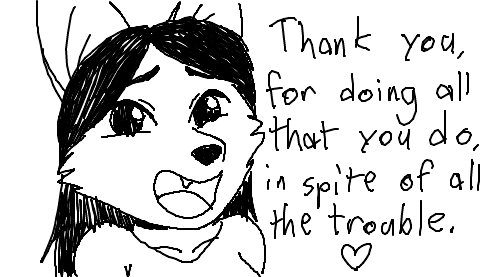 hahaha, I love you folks XD 