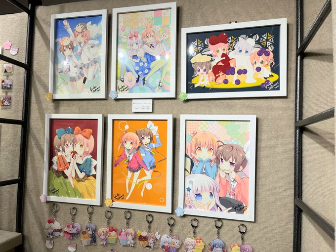 『スロウスタート　10周年記念展』本日も12時よりオープン致しました❗️会場入り口にて当日券も販売しておりますので、お気