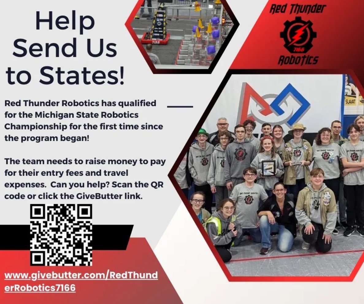 Red Thunder Robotics tweet media