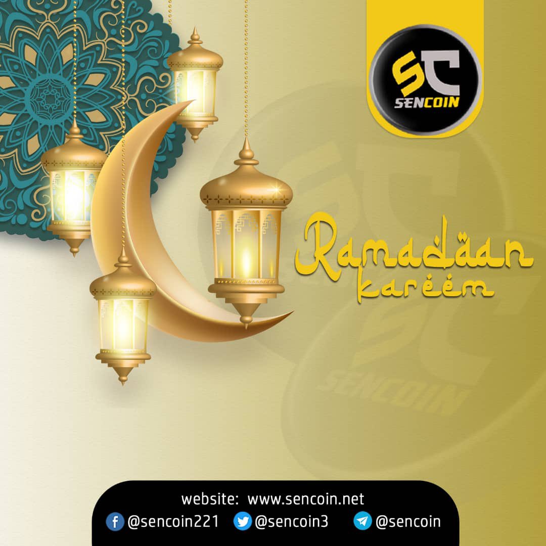 Sencoin3's tweet photo. Ramadan Kareem à toute la Oumah Islamique.

#Crypto #Bscchain #Blockchain #SenCoiners #Wallet #SenCoin #Senegal 
#RamadanKareem https://t.co/YxbXCIOBfT