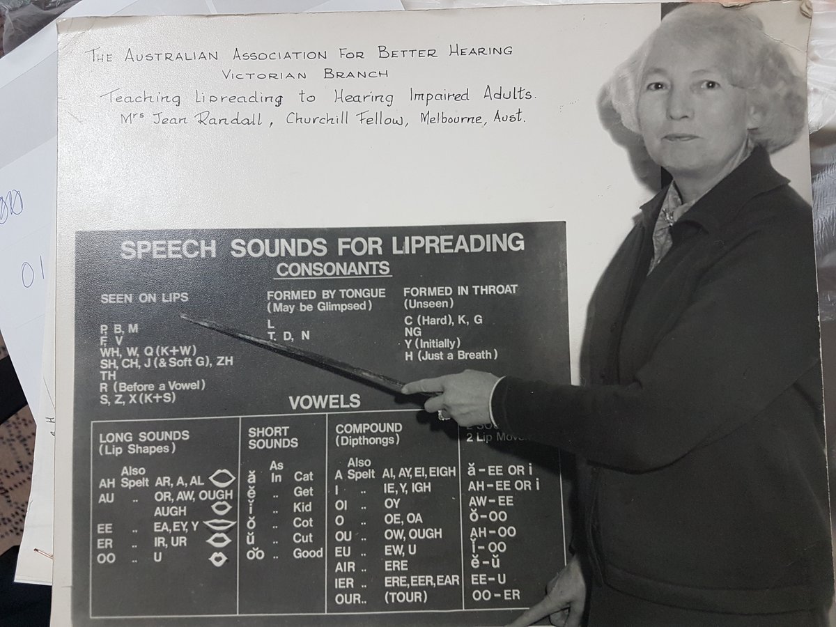 #ThrowbackThursday

In 1974, Jean Randall set up a Certificate in Aural Services at Burwood State College. 

Today, we continue supporting the #hardofhearing community through whole-person focused education. Learn more about our courses: soundfairaustralia.thinkific.com