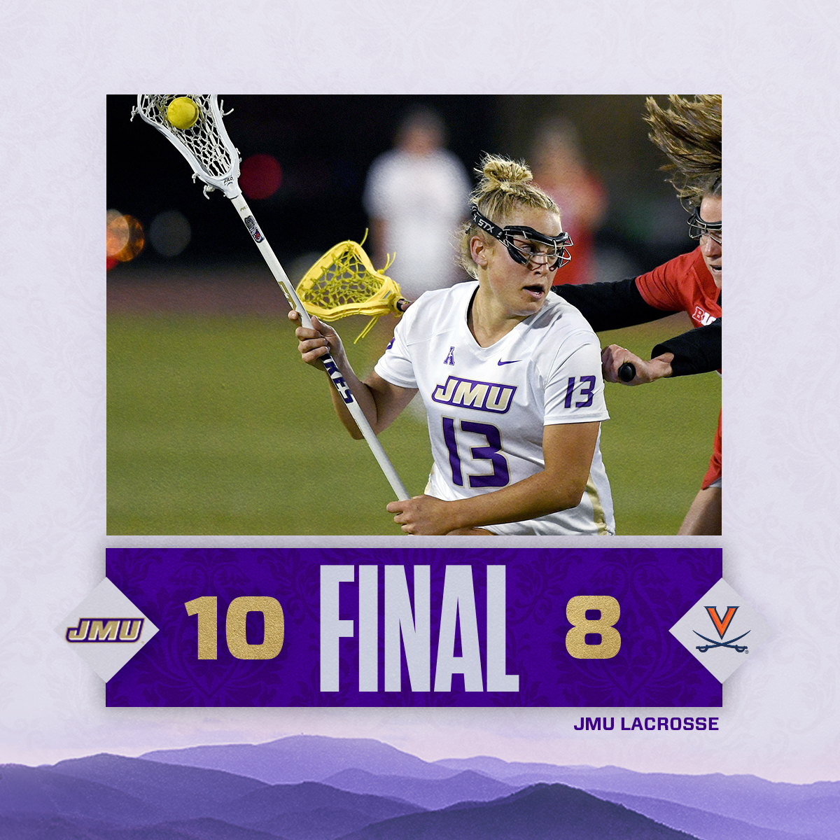 JMULacrosse's tweet photo. 𝙂𝙧𝙞𝙩𝙩𝙮 𝙒 𝙞𝙣 𝙃𝙖𝙧𝙧𝙞𝙨𝙤𝙣𝙗𝙪𝙧𝙜

#GoDukes https://t.co/46YB4QdkCp