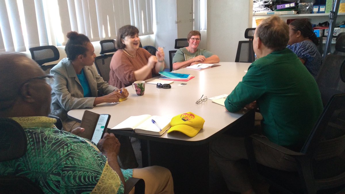 InstituteofNat2's tweet photo. Our team met with visitors from Plant &amp; Food Research, a New Zealand government owned agriculture, fishing and horticulture focused research institute yesterday to share key lessons, highlight opportunities and challenges for rural development and investment in Papua New Guinea. https://t.co/rpTsoIwVn1