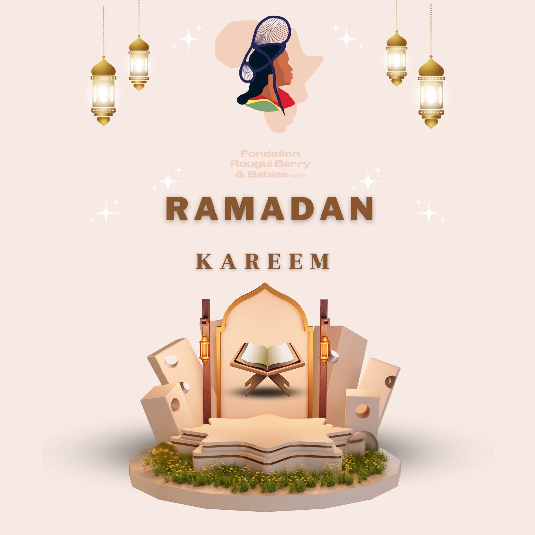 fondation_rbb's tweet photo. Bon Ramadan à tous les musulmans.
Que ce mois sacré vous apporte paix, joie et bénédictions. 

Amine 

[La Fondation RBB = Un geste, Mille sourires]

#Fondationrbb 
#FRBB
#guinee
#UNICEF
#DONS
#HUMANITAIRE
#ORPHELINS
#AFRICA

 E-Mail : info.fondationrbb@gmail.com https://t.co/tjCs6uiMFG