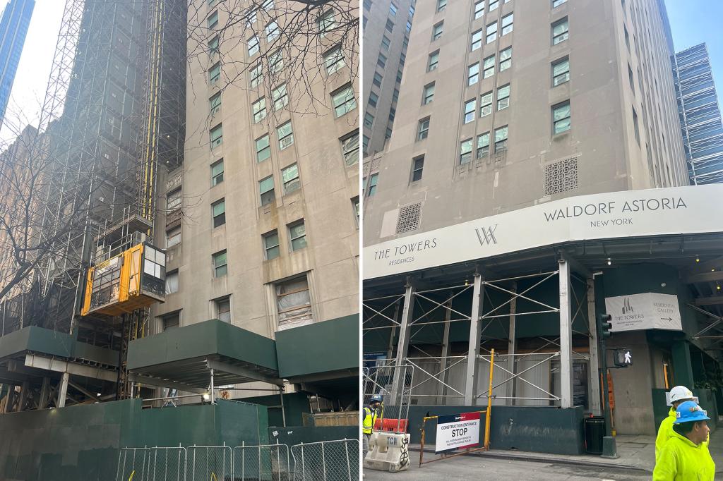 New York Post on Twitter "Waldorf Astoria’s delayplagued reopening