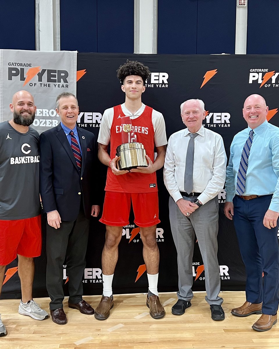 PrezTomKruczek's tweet photo. I am so proud of Cameron Boozer-- just named the 2022-23 Gatorade National Boys Basketball Player of the Year. Cam is an incredible young man, and a fine  example of our young men here at CCHS, and our culture of academic and athletic excellence and service! #CPride #Adelante https://t.co/0RgLJvjaVC