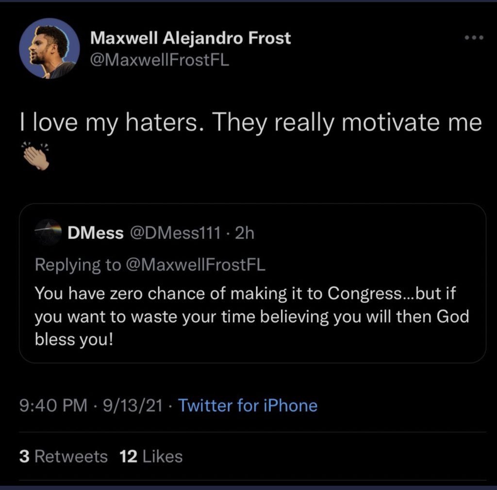 davidhogg111's tweet photo. That didn’t age well @dmess111 😘 
Better luck next time. https://t.co/9V8tdDghqa