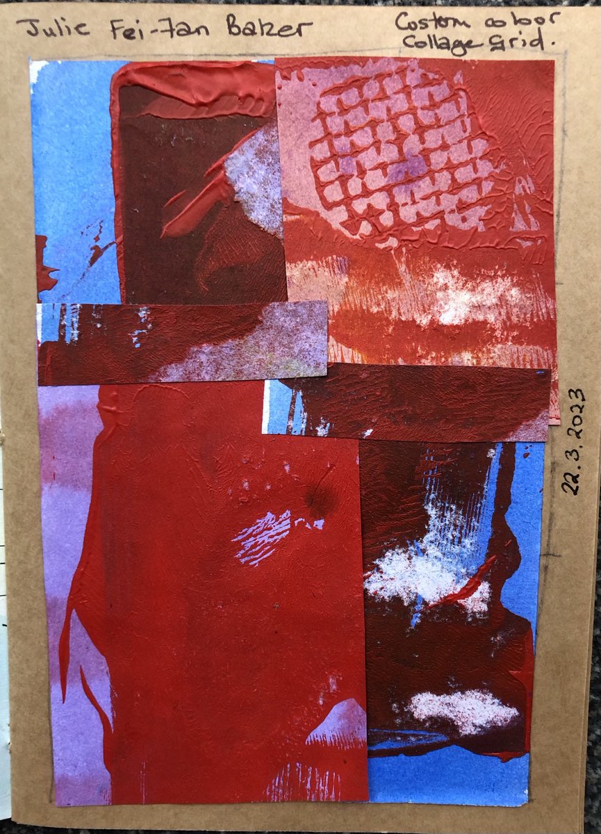 janpot1's tweet image. More exploratory sessions with #sketchbookrevival2023 #collage #abstractcolour #abstract shapes