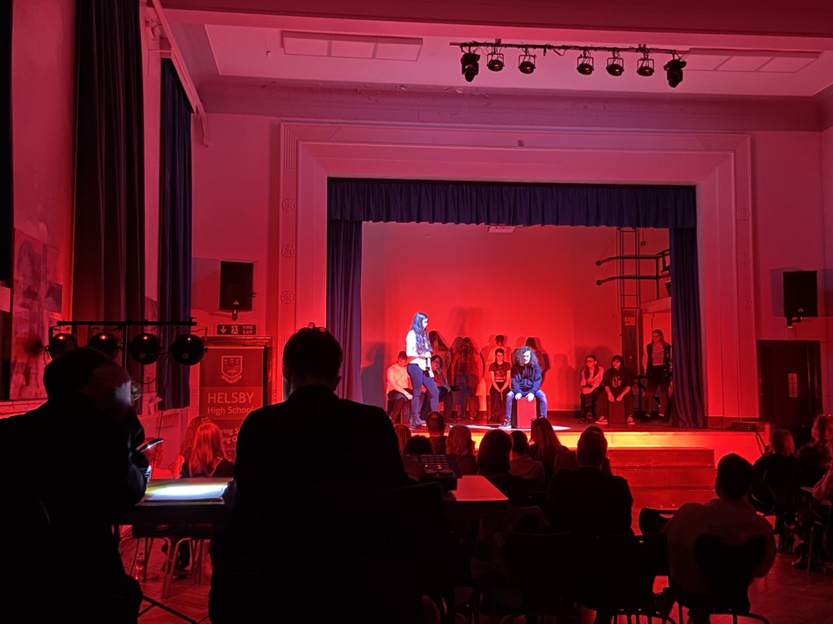 Congratulations to the students that performed in our National Connections play yesterday night and this evening. The students who designed the lighting and performed in this show, did so confidently and professionally and handled this hard hitting play extremely well. Well done!