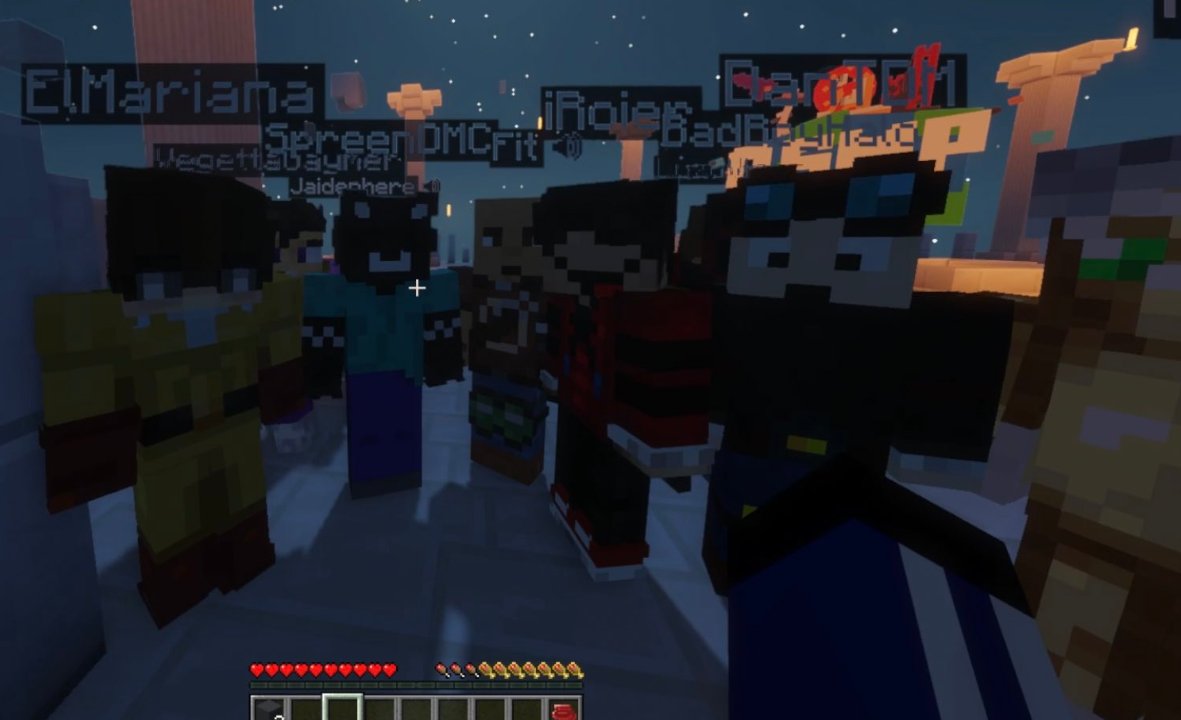 ElAlexQuackity's tweet photo. QUE FELIZ ESTOY!! ESPERO HAYAN DISFRUTADO EL PRIMER DIA DE QSMP!!! ❤️ https://t.co/QZD6ySuqCA