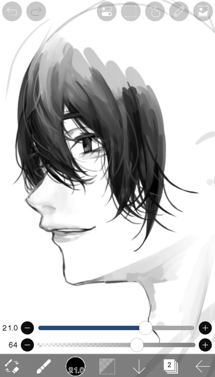 itigo_518d's tweet photo. いつも塗りに使ってるペン配布＿🖊こんな感じ(下のイラスト参照)に塗れます！！厚塗りしやすい！
#ペン配布 https://t.co/Fo73nmwwnA