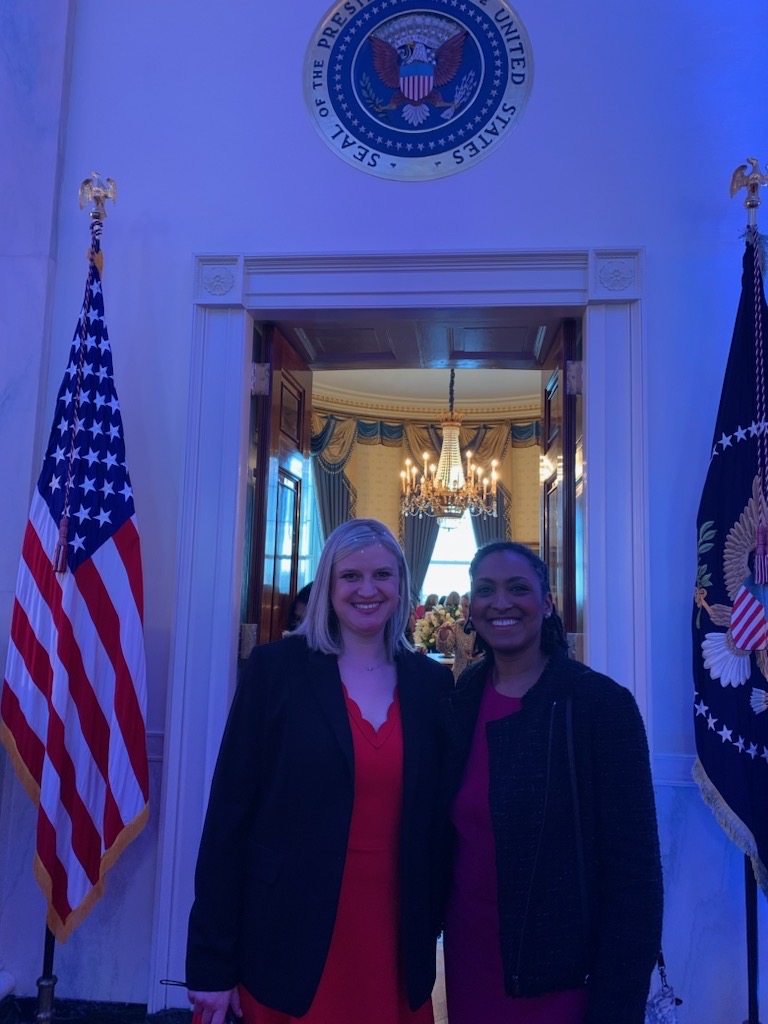 ChildCareAware's tweet photo. Here's to all the women advancing an equitable, accessible, and affordable #childcare sector. 

Pictured: Interim CEO Michelle McCready at today's #WomensHistoryMonth2023 #WHM2023 celebration at the White House. https://t.co/6AUdZ1D8LI