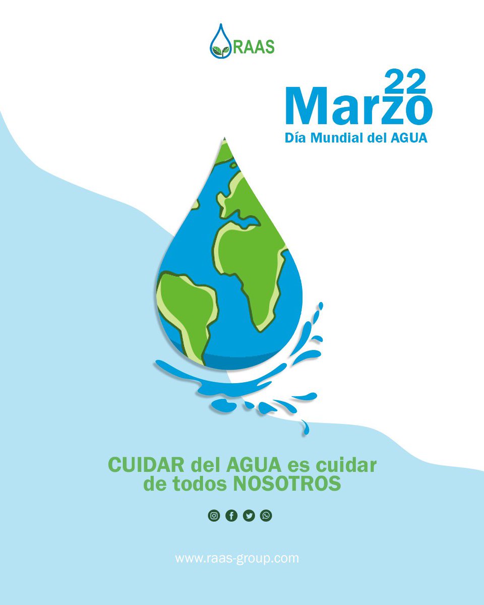 CarlosFGM's tweet photo. #DiaMundialDelAgua #raasgroup https://t.co/AmpI5nrt3L