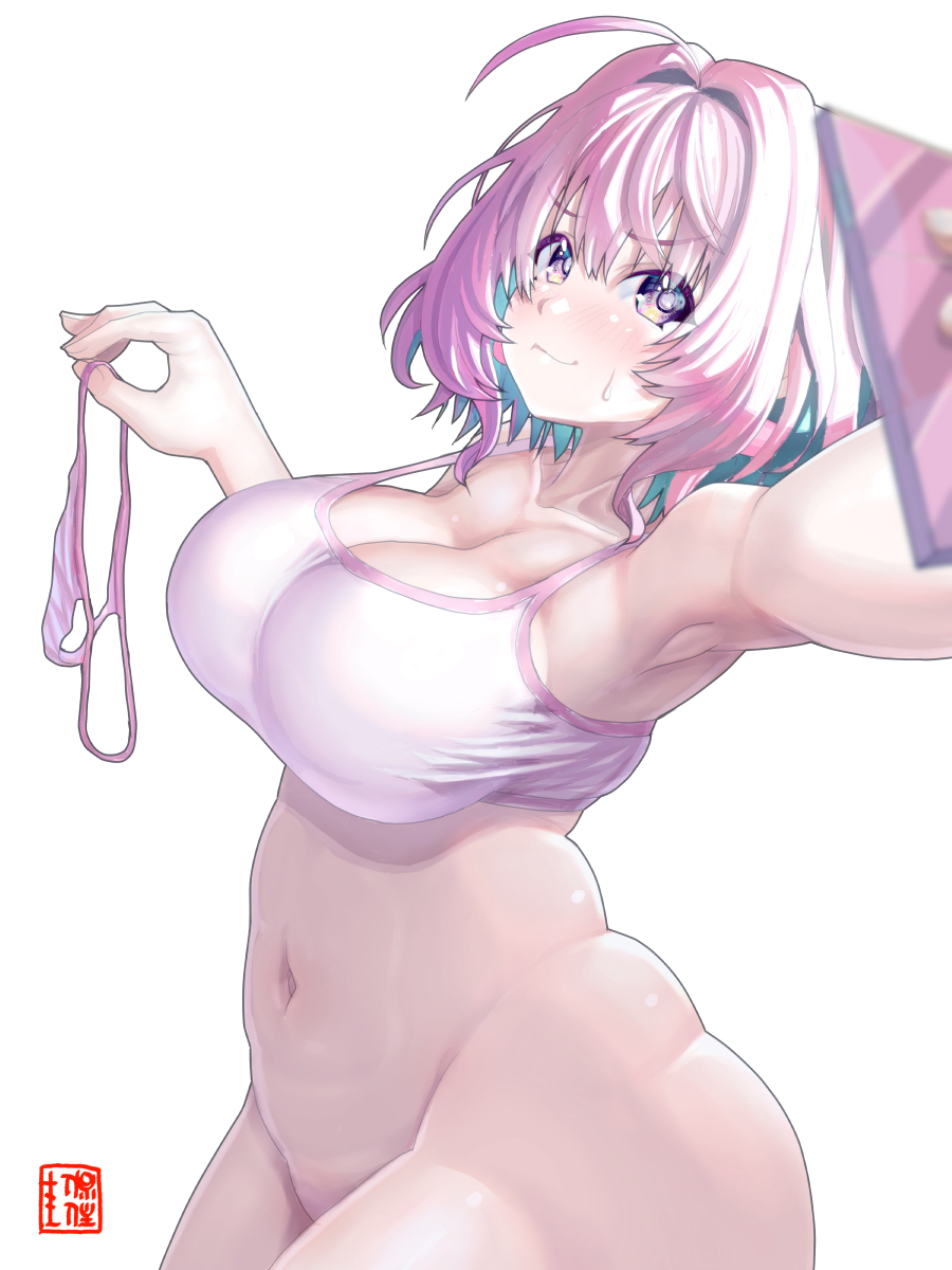 いちおうこっちにも。りあむさんTバック脱ぎ自撮り寸前
たいして露出ないけど隠しておくのだわ 