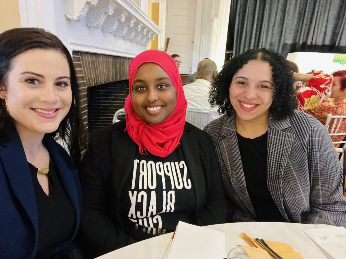 AOA &amp; Gold Humanism Ceremony with two of my favorite docs! @MagoonTalia <a href="/Faduma_Has/">Faduma Hassan</a> #Match2023 #OBgyn #Peds #Psych #MedTwitter