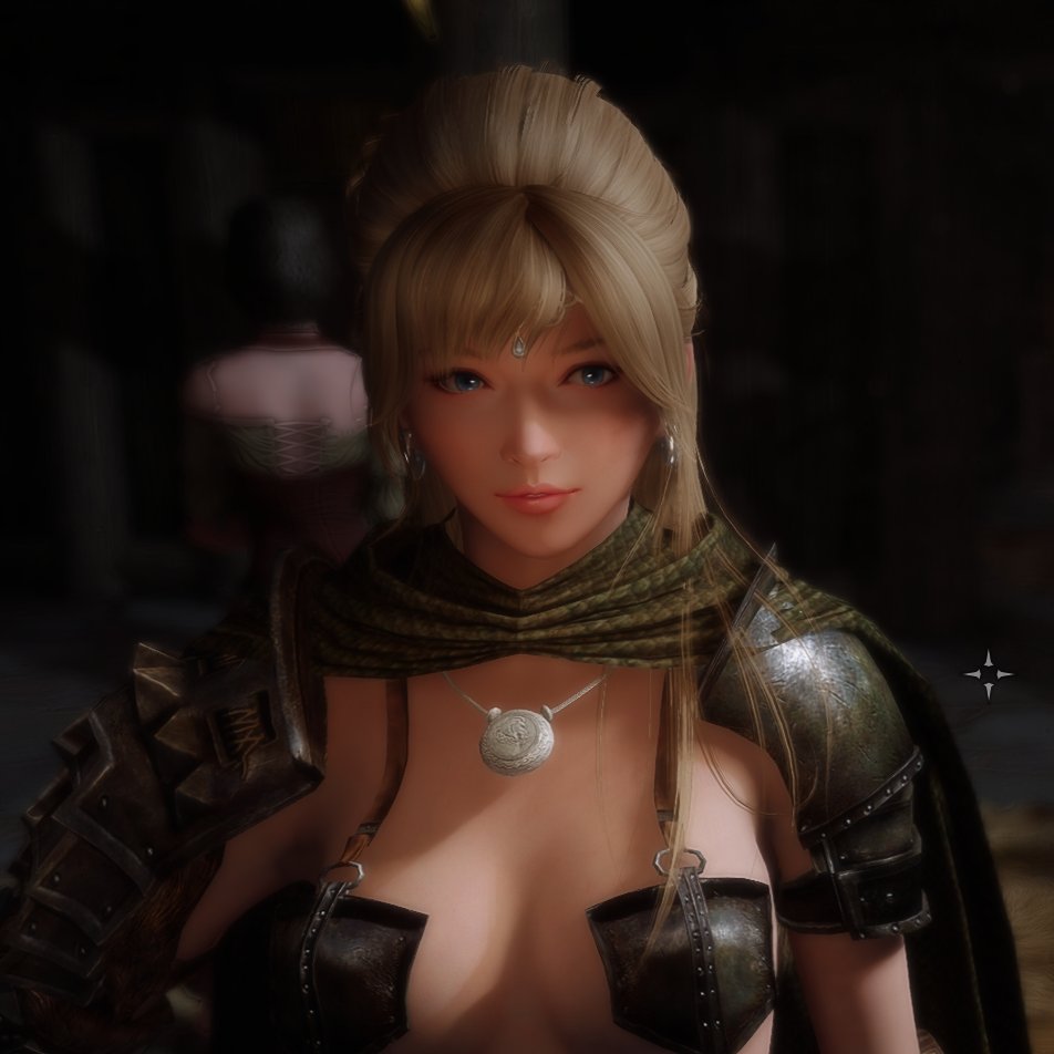 スカイリムSEをプレイしよう～26😉
自分のキャラの顔もようやく安定して大分美人さんになってきた。🙂
ちょこちょこ25回ぐらい修正してるらしい。
それでも表情が硬いのと口の結び目が良くならないな～。
スカイリムの楽しい所はやはり自分の好みのキャラでファンタジーの世界を現実的に楽しめる所。😆 