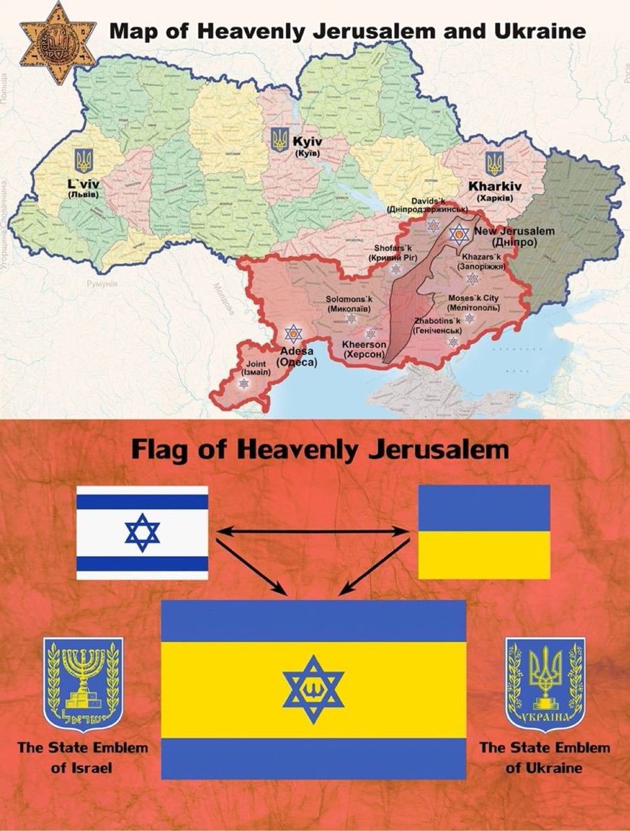 GraviolaDOTfi's tweet photo. @ZelenskyyUa "#HeavenlyJerusalem" in #Ukraine
- B. #Netanyahu, Evgeny #Satanovsky, Ben Shalom #Bernanke, Avigdor #Lieberman, Yakov #Kedmi, Avigdor #Eskin, Natan #Sharansky, Vladimir #Solovyov, Tatiana #Montyan,
- The chief #rabbi to appoint an ethnic #Ashkenazi #Khazar
https://t.co/1pbD1EgeQZ https://t.co/rsiTXSO4A0