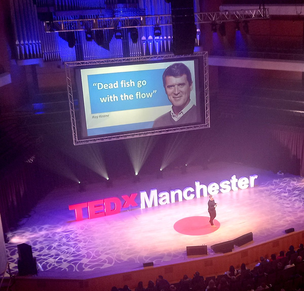 LiquidThinker's tweet photo. "Dead fish go with the flow."
Roy Keane

It was humbling, heart-warming and an incredible honour to be invited to present at @TEDxManchester

My session - How Peak Performers Find the Path to Courage - is now available to view. 
https://t.co/GXnHc9P2LA https://t.co/NrWOPIN0H3