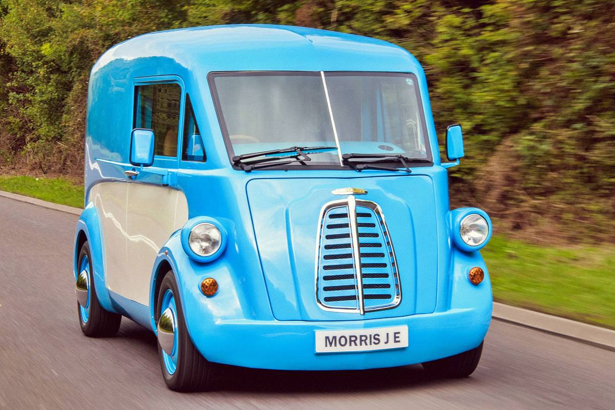 🚘 #MorrisJE, la icónica furgoneta británica renace como eléctrica. Más info con un click aquí 👉 wp.me/pdf0Em-1BF
