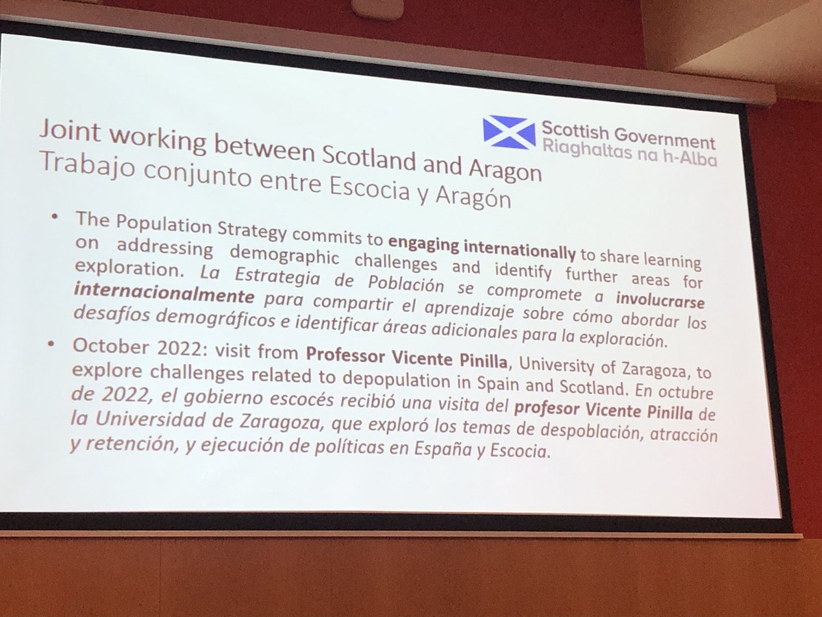 Hoy en @FECEM_unizar <a href="/unizar/">Universidad Zaragoza</a> reunión con miembros de “Population Task Force” del <a href="/scotgov/">Scottish Government</a> Políticas de población de Escocia 🏴󠁧󠁢󠁳󠁣󠁴󠁿 Despoblación Interdisciplinar despoblacioninterdisciplinar.unizar.es <a href="/mbvigo/">Begoña Vigo Arrazola</a> <a href="/CristinaMP_22/">Cristina Moreno</a> <a href="/LasherasLalanaP/">Pilar Lasheras Lalana</a> <a href="/AnaCrisEduca/">AnaCris</a> <a href="/NataliaSobSi/">Natalia</a> <a href="/AmayaMendivil/">Amaya Mendívil</a> <a href="/diestbdg/">belén</a>