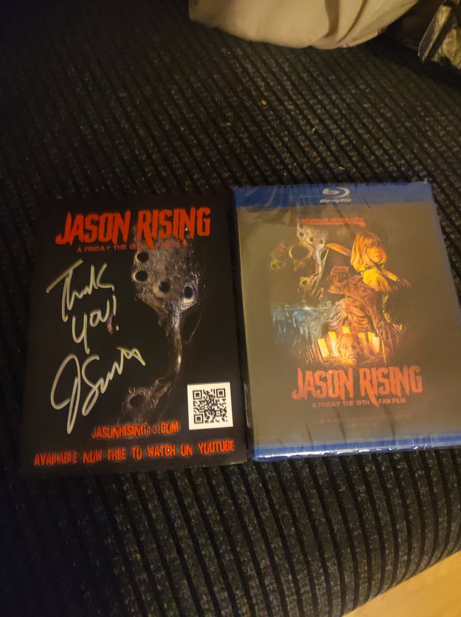 sleepysmiffie's tweet photo. #jasonrising #FridayThe13th #JasonVoorhees @wompstompfilms 

It's Finally here 😁😁😁 https://t.co/dfRU7JRUH6