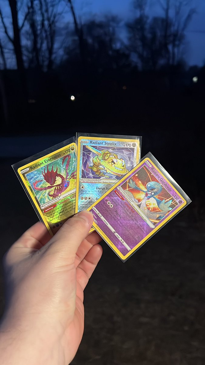 Poketyro's tweet photo. POKEMON GIVEAWAY! 

3 Sword and shield radiant cards!

To enter:
1) Follow me! ✅
2) Retweet! 🔄

Winner will be picked 3/31/23 at 7:00 PM est! US Only! Good luck! 🔥 https://t.co/uKqUOFVQXI