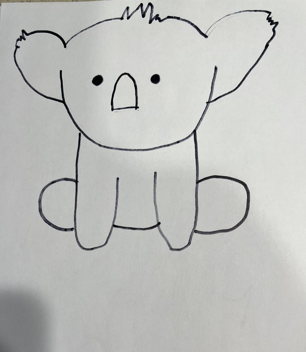 caryn_maroni's tweet photo. Subbed Kindergarten 2day 4a friend Did #ReadAloud about Kevin the #Koala & I decide 2 do a step by step drawing w/them on The #PrometheanBoard 1 girl said hers was a girl so we came up w/ name Kiki Let students share up on board & 1 added earrings said hers was #NonBinary ππππ» https://t.co/8U9XPhKQH6