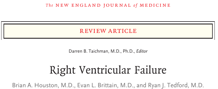 MHcsba's tweet photo. New England Journal of Medicine (NEJM) 2023: Falla ventricular derecha
DOI: 10.1056/NEJMra2207410
#MedEd #MedTwitter https://t.co/CGAkpRs3vn
