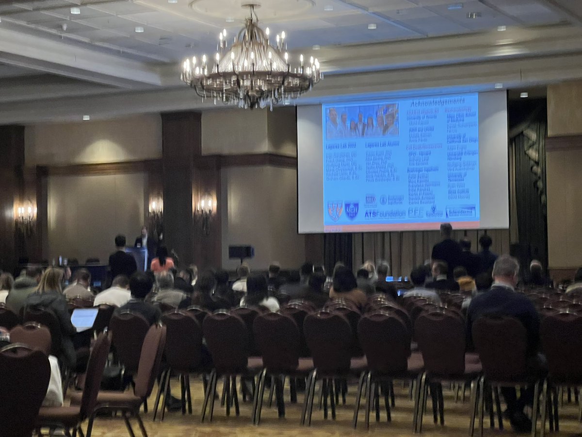 Dr. ᐯᗩᒪEᖇIE ᕼOᖇᔕᒪEY 🔬 (@valeriejhorsley) on Twitter photo <a href="/david_lagares/">David Lagares, Ph.D.</a> gives amazing talk <a href="/KeystoneSymp/">Keystone Symposia</a> on targeting senescent cells in fibrosis interactions
#KSFibrosis23 #BanPF23 <a href="/david_lagares/">David Lagares, Ph.D.</a> gives amazing talk <a href="/KeystoneSymp/">Keystone Symposia</a> on targeting senescent cells in fibrosis interactions
#KSFibrosis23 #BanPF23