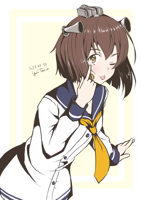 べー最終話まであと2日!#雪風 #艦これ 