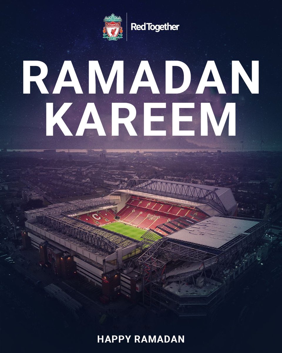 andyhubbert's tweet image. RT @LFC@sportsbots.xyz
Ramadan Kareem from everyone at #LFC ❤️