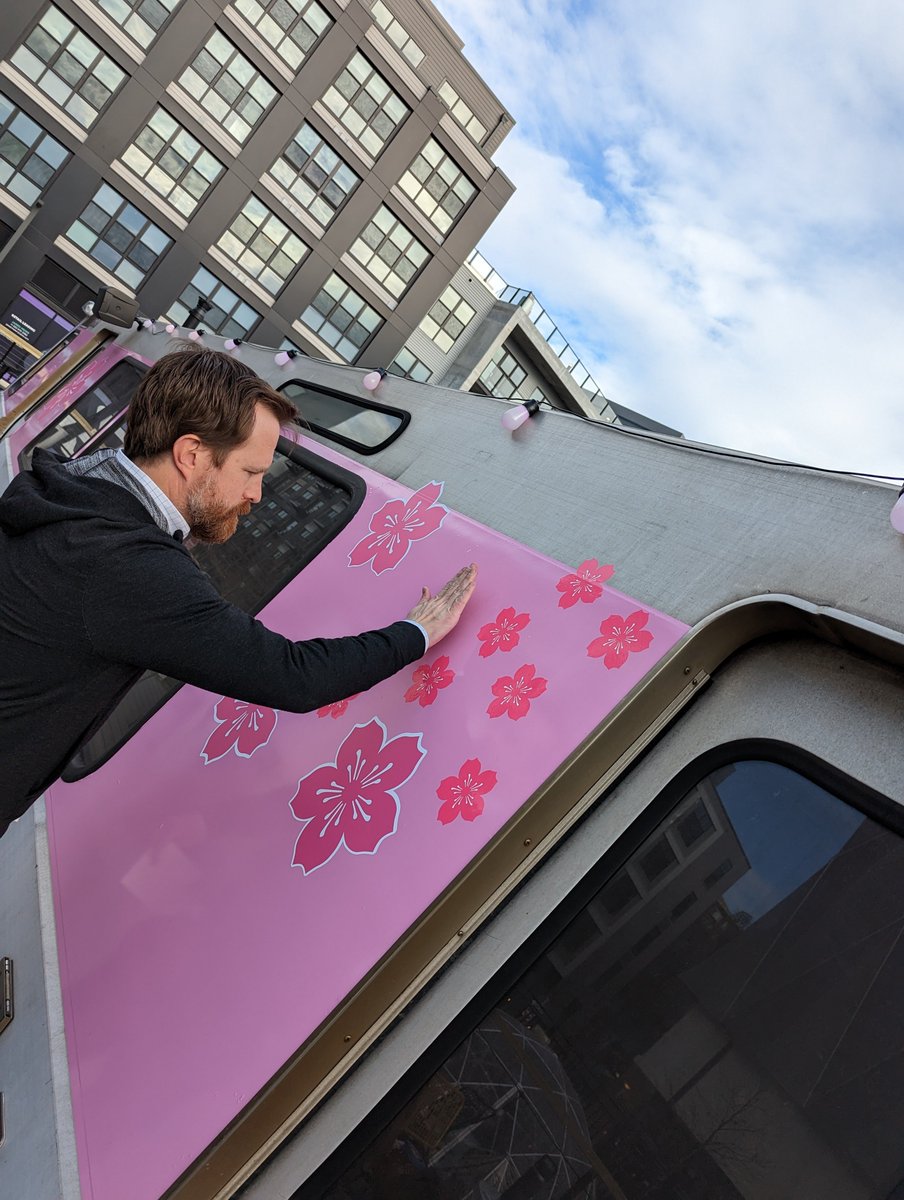 ChelseyDC's tweet photo. ...but mostly @Brewsers12's excellent handiwork! 💗🌸

@metrobardc x @CherryBlossFest https://t.co/wIkPfTgZuf