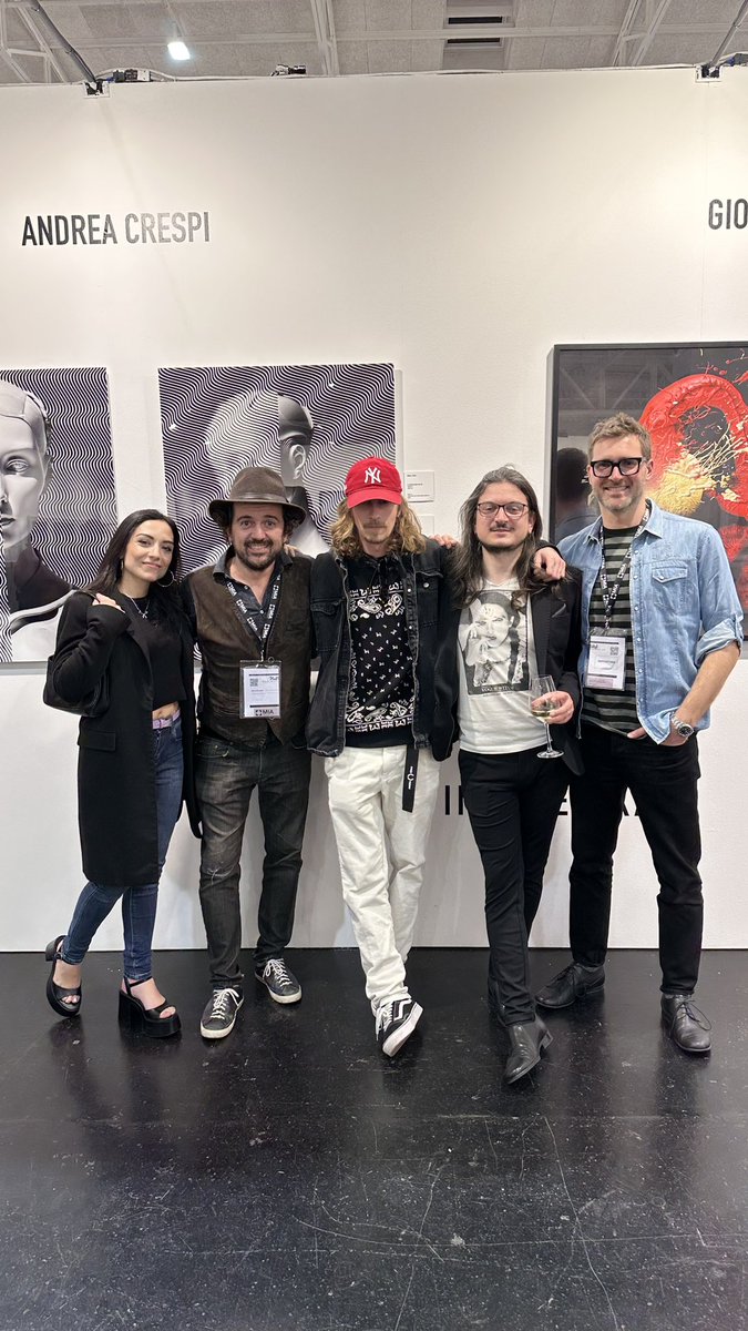 jaydicera's tweet photo. today starts @MIAPhotoFair in Milan.All together with a great team of artist in one of the most important Photo artist Fair with Immaterika Factory! Only good Vibe! 🤘🏻🚀 @andcrespi @PaolaPinna__ @PrematureAKP @AndreaGnesato @_SpaceFarm https://t.co/qihWRQ3rGC