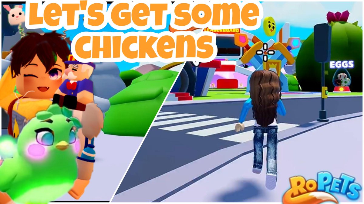 CarzoxPlayzRblx's tweet photo. 💚Ciao💚
New live stream tomorrow
🔴ITS HERE EASTER UPDATE NOW IN ROPETS CHECKING IT OUT!!! ROBLOX LIVE 🔴 https://t.co/lnmmFC7VgE
we would love to see you on stream at 9:40AMPST see you there and hope u chat with yall uwu
#roblox #ropets #ropetsupdate #ciao https://t.co/XaQH2lGOZM