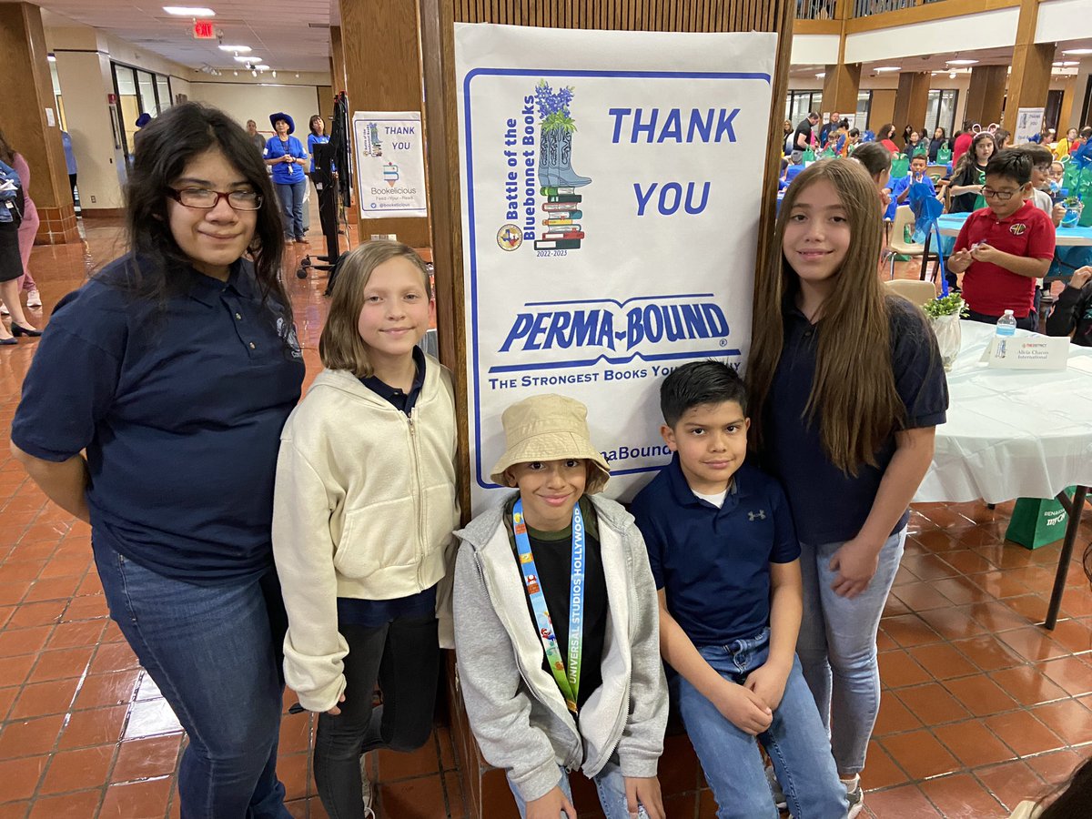 Mission Valley Elementary Library (@mvalley_library) on Twitter photo Thank you to our Battle of the Bluebonnet Book sponsors! <a href="/PermaBoundBooks/">Perma-Bound Books</a> <a href="/YISDLibServices/">YISD Library Services</a> <a href="/MissionValleyES/">Mission Valley ES</a> @MVES_Principal_ Thank you to our Battle of the Bluebonnet Book sponsors! <a href="/PermaBoundBooks/">Perma-Bound Books</a> <a href="/YISDLibServices/">YISD Library Services</a> <a href="/MissionValleyES/">Mission Valley ES</a> @MVES_Principal_