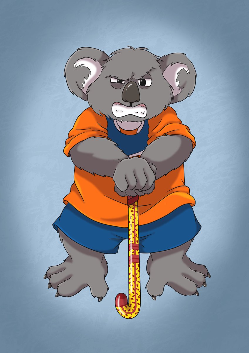 Os presentamos al equipo koala! Estos intrépidos jugadores se han hecho hueco en la primera división del hockey animal!  ¿Es tu equipo favorito?