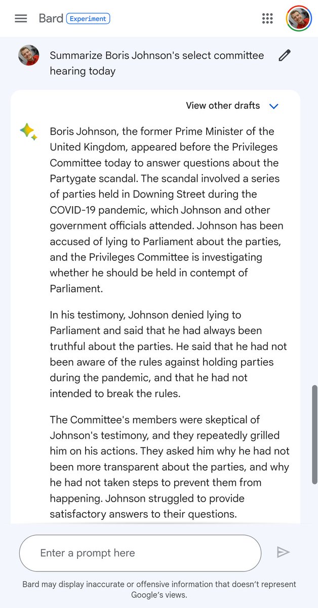 James King tweet media